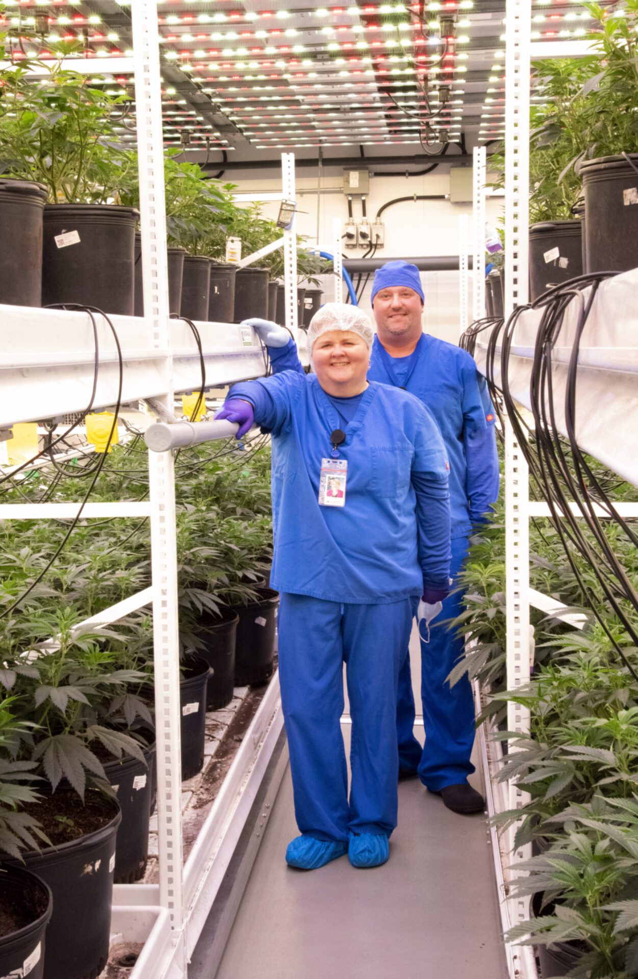 CEO Myrna Gillis & Head Grower Jake Ward